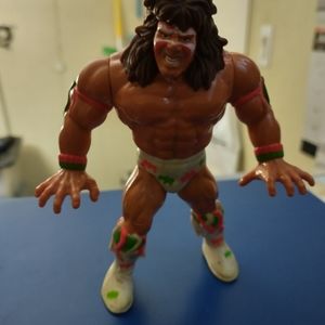 WWF ULTIMATE WARRIOR ACTION FIGURE